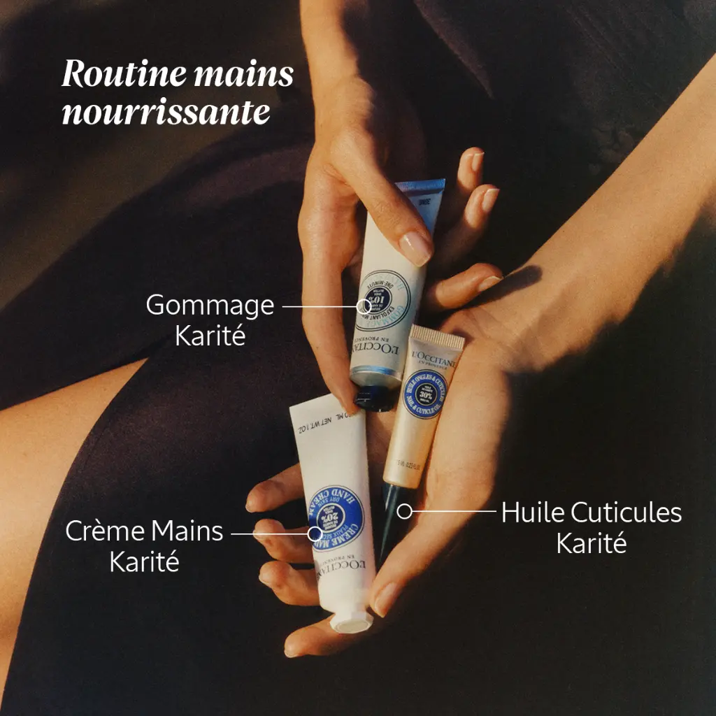 Karité crème mains 