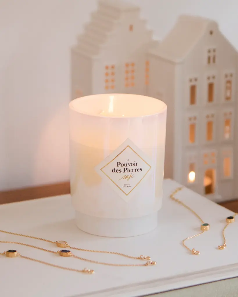 Bougie le pouvoir des pierres - My Jolie Candle