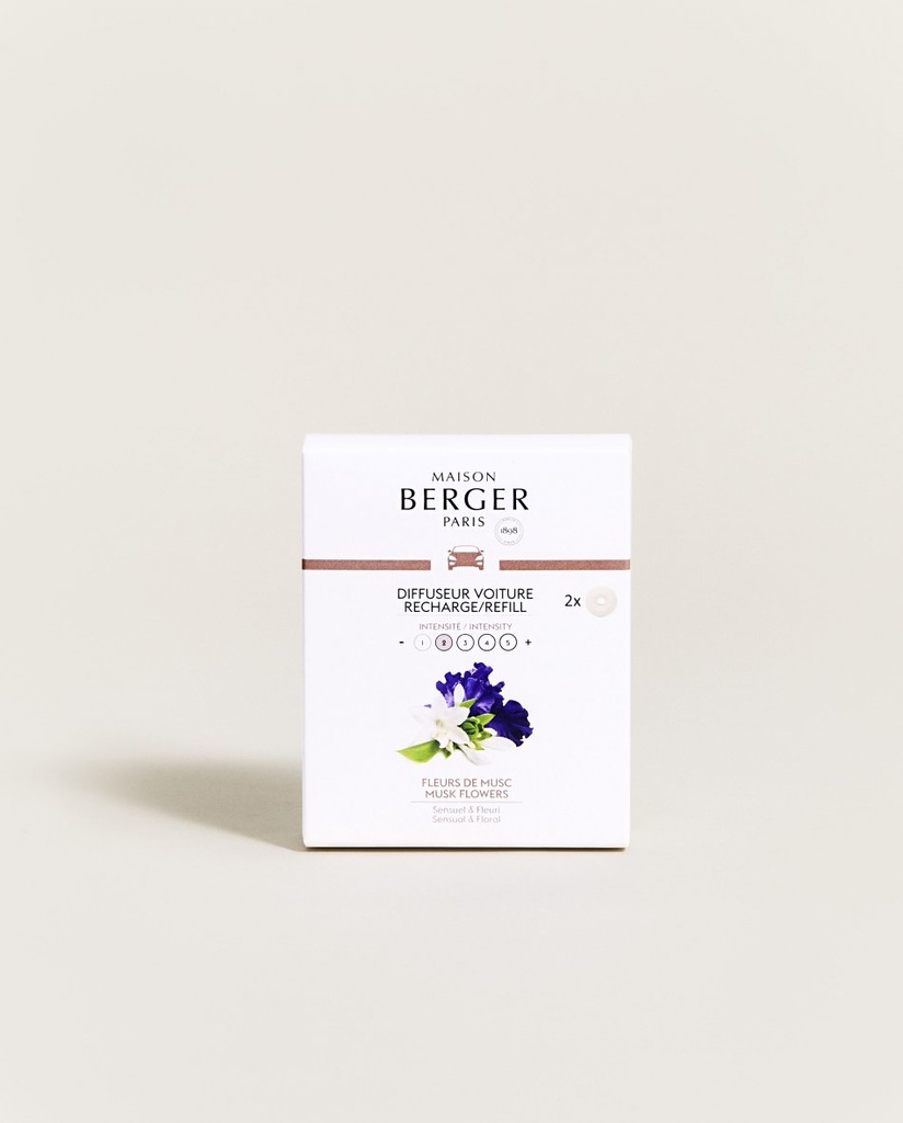 Recharges Diffuseur Voiture Fleurs De Musc