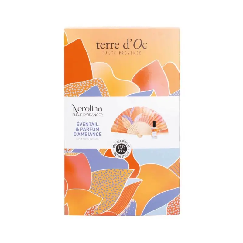  Éventail & Parfum fleur d'oranger - Terre D'Oc