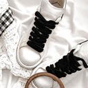 Lacets Noir en Velours - Furious Laces