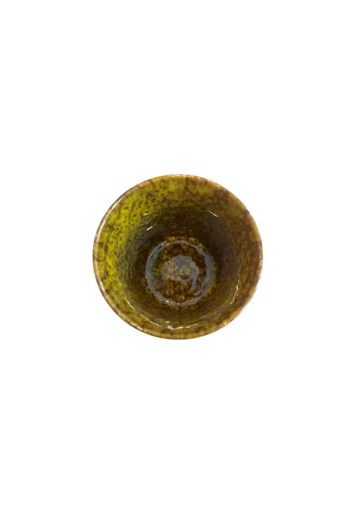 Mug en gres jaune 1.webp