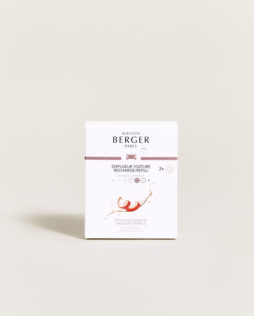 Recharges Diffuseur Voiture Pétillance Exquise