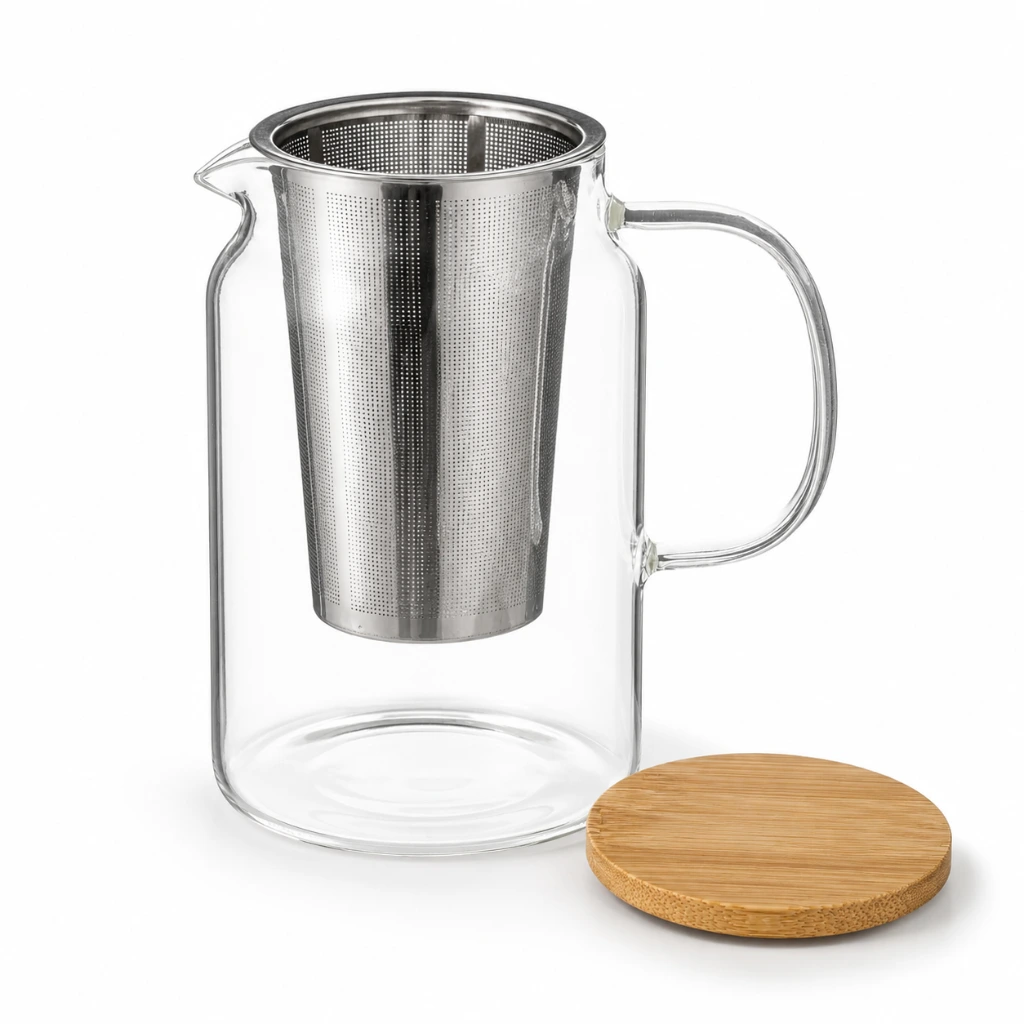 Théière en Verre 90cl - Terra Nature4.webp