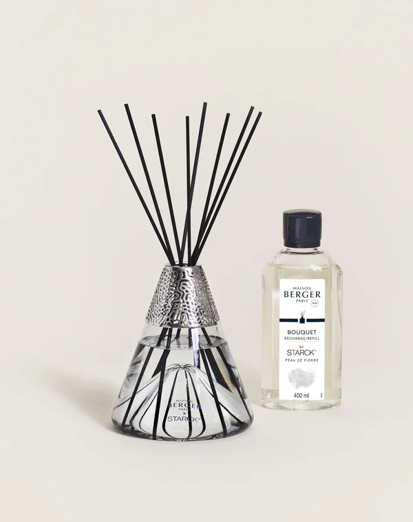[006902] Bouquet parfume by Starck peau de pierre - Maison Berger