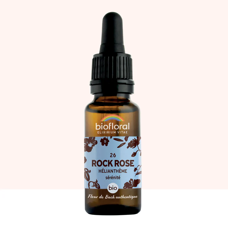 [BF026] 26 Rock Rose, Hélianthème - Bio - Biofloral (20 ml)