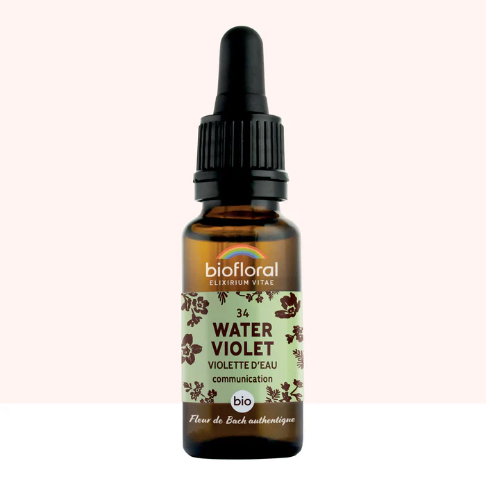 [BF0034] 34 Water Violet, Violette d'eau - Bio -Biofloral (20 ml)