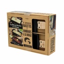 Coffret fondues et raclette à la bougie