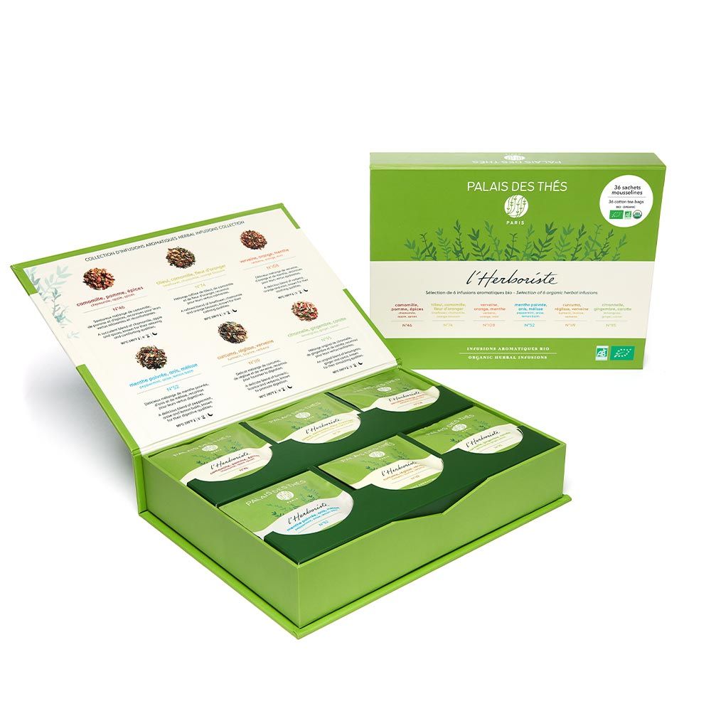 [DCC07] Coffret l’herboriste bio  - Palais des thés