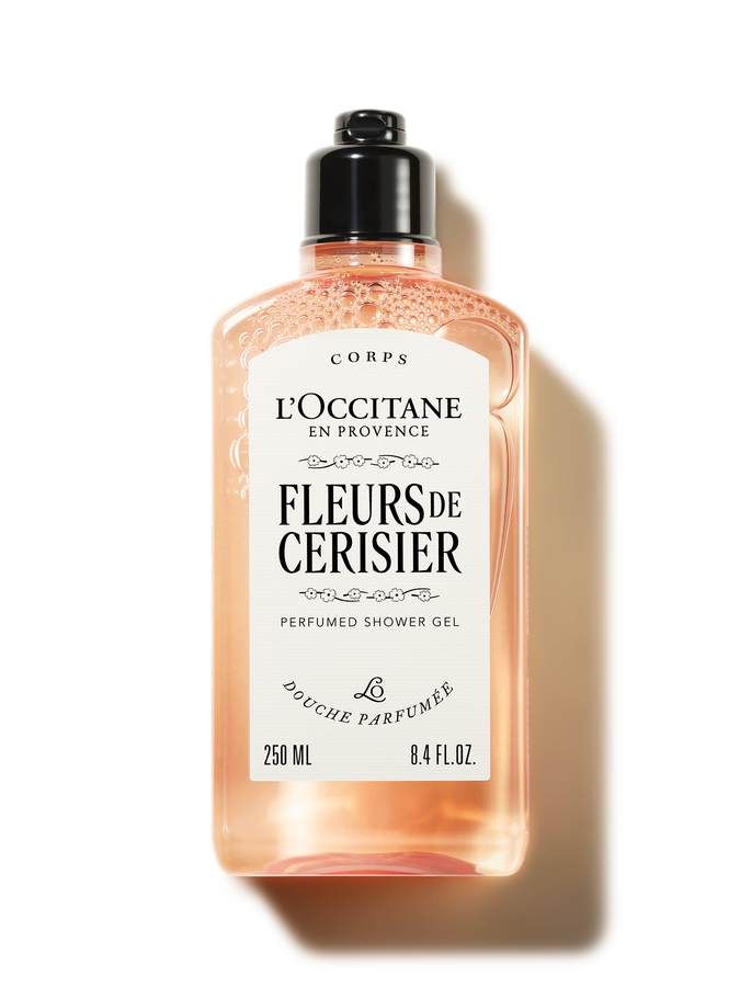 [24GD250CBR25] Gel Douche parfumé Fleurs de Cerisier - L'Occitane