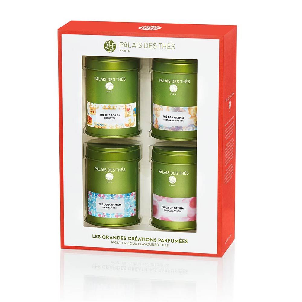 Coffret 4 miniatures les grandes créations parfumées 