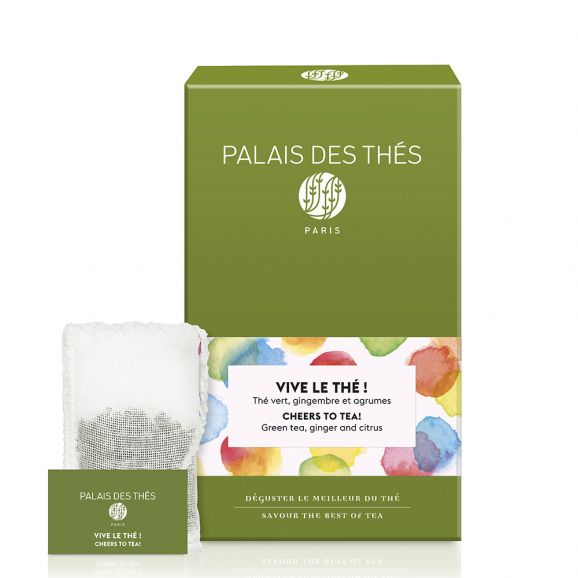 [D4960N] Vive Le Thé ! bio - Palais des thés (Sachet mousselines x20)