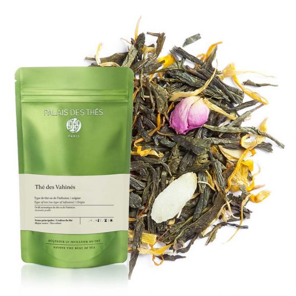 [883] Thé des Vahinés - Thé Vert - Palais des thés (Pochette vrac 100 g)