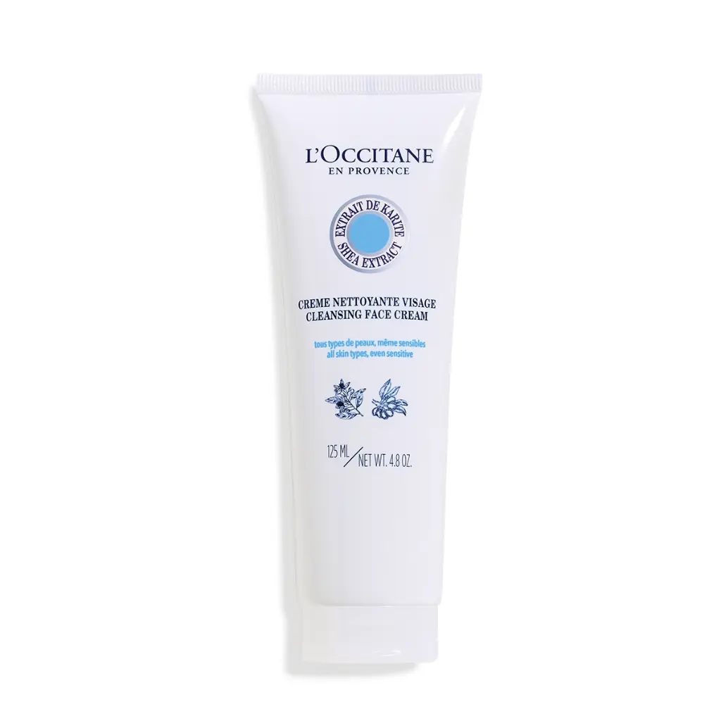 [01CN125KV23] Crème Nettoyante Visage à l'extrait de Karité  - L'Occitane