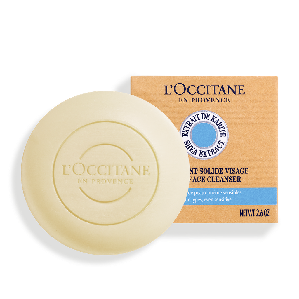 [01NS075KV23] Nettoyant Solide Visage Karité - L'Occitane