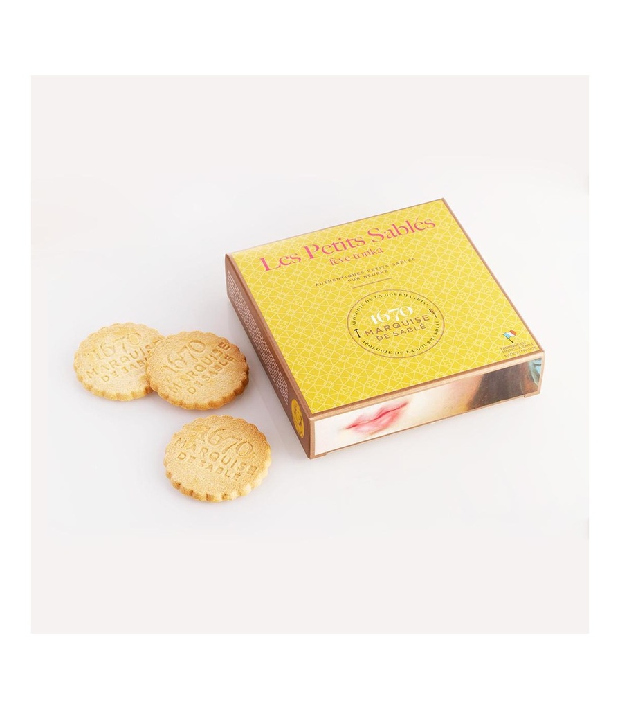 [F1STO02] Biscuits sablés fève tonka - La Sablésienne