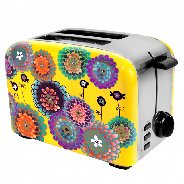 [35709  DAH] Toaster grille pain - Toast'in - Pylones  (Dahlia)