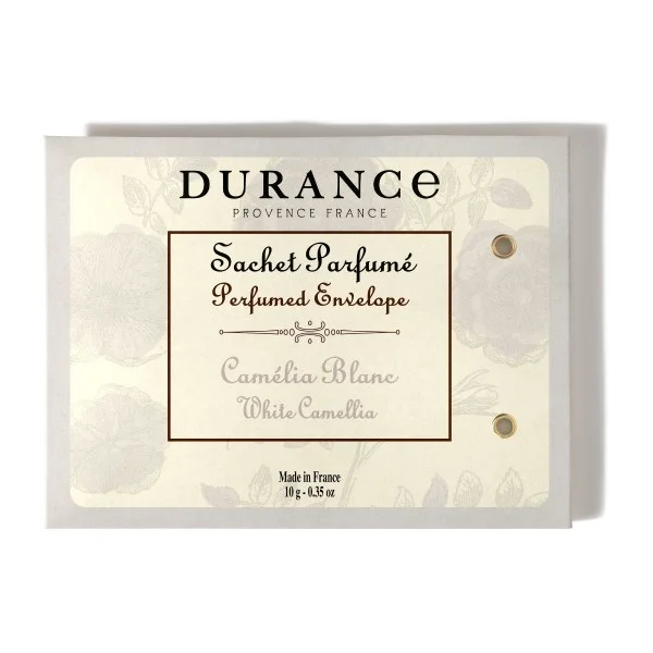 [047513] Sachet parfumé - Durance (Camélia blanc)
