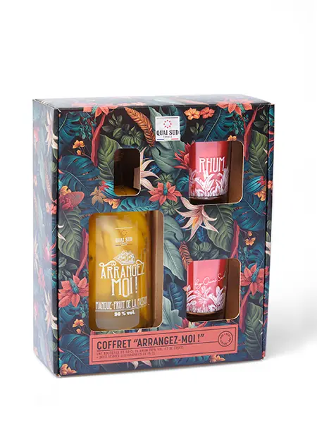 [5ARHMAPAPA] Coffret “Arrangez-Moi” Mangue-Fruits de la Passion - Quai Sud 