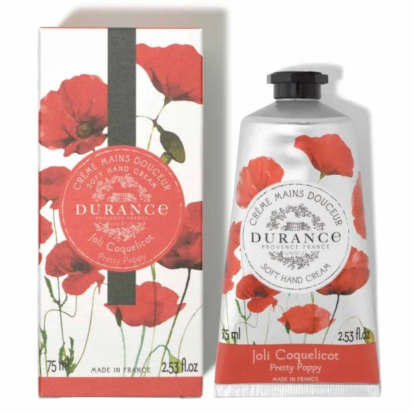 [004302] Crème pour les mains Douceur Joli Coquelicot - Durance (75 ml)