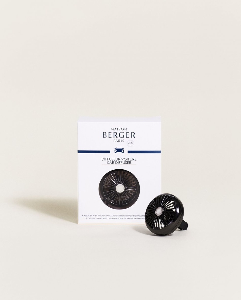 [006411] Pince diffuseur de voiture - Maison Berger (Car Wheel Noire)