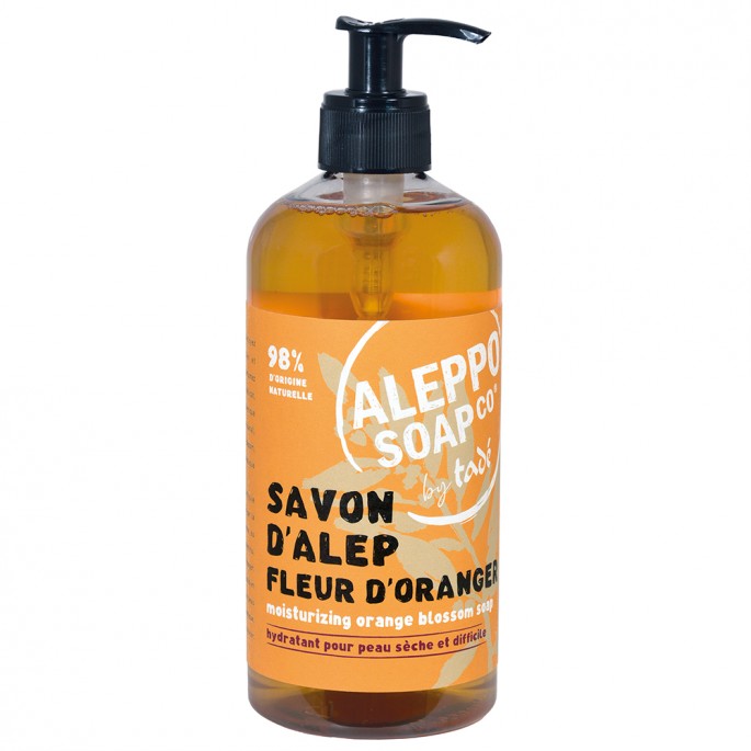 [ASCOPE17] Savon d'Alep liquide - Tadé (Fleur d'oranger)