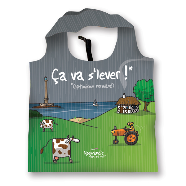 [229HE-04] Sac réutilisable et pliable - Heula (Ça va s'lever)