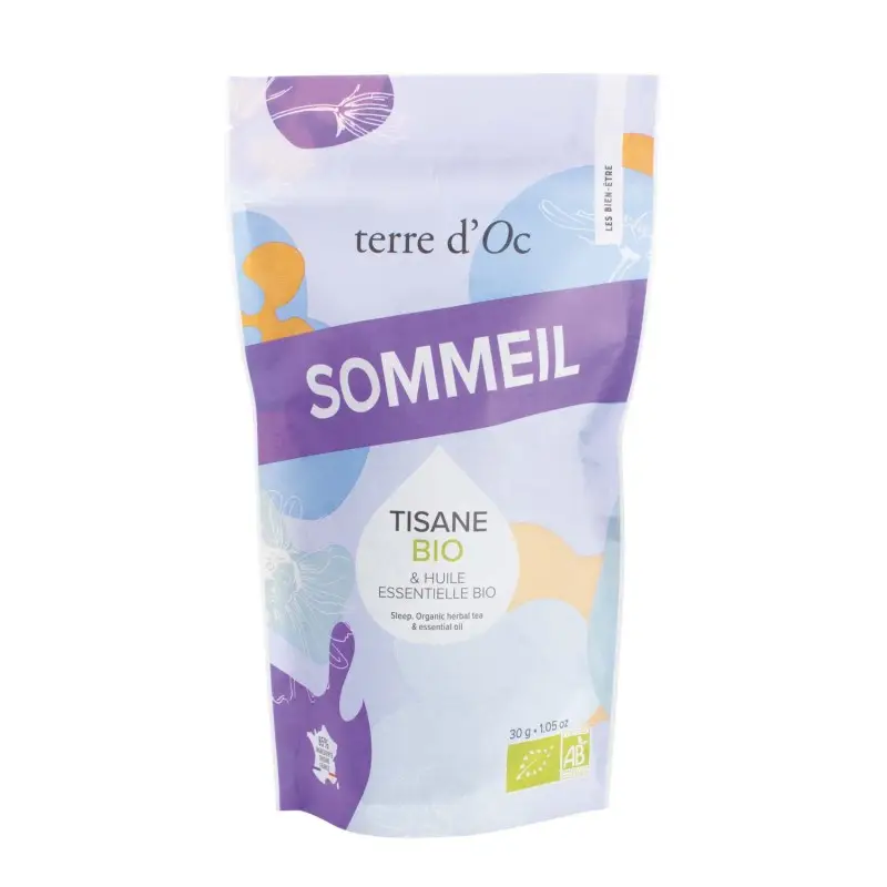 [TOTBEDP116] Tisane Sommeil et huile essentielle BIO - Terre d'Oc