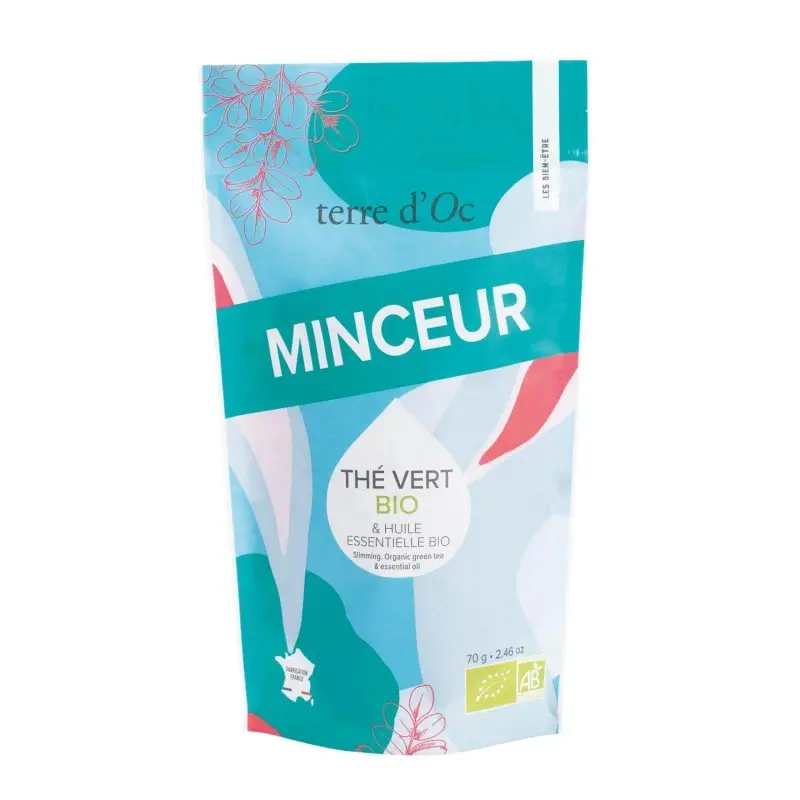 Thé vert Minceur et Huile Essentielle BIO - Terre d'Oc
