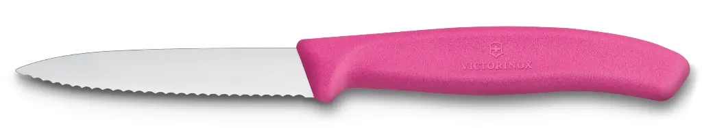 [6.7636.L115] Couteau d’office à dents - Victorinox (Rose)