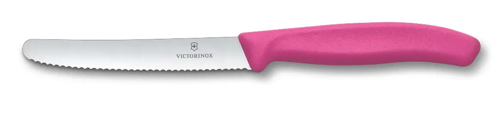 [6.7836.L115] Couteau à tomates et de table - Victorinox (Rose)