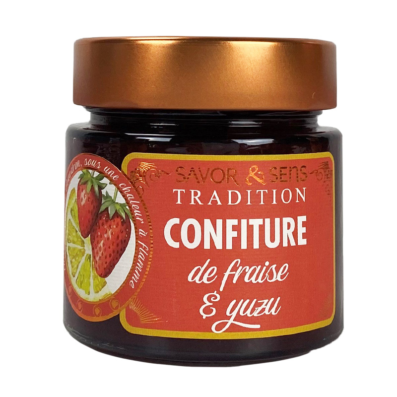 [501030024] Confiture Tradition - Savor et sens  (Fraise et yuzu)