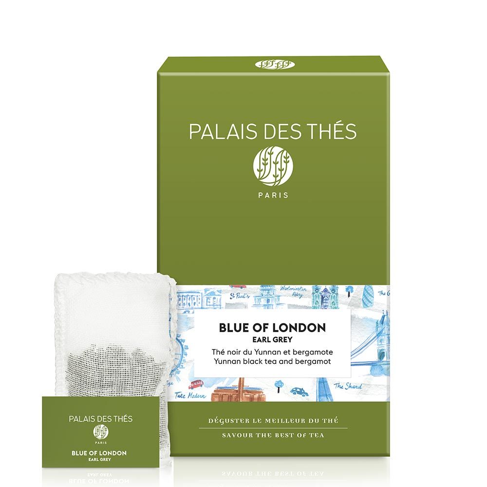 [D803N] Blue of London - Palais des thés (Sachet mousselines x20)
