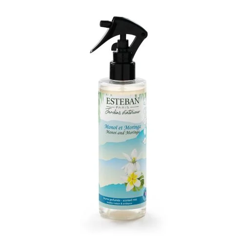 Brume de parfum textile Monoï et Moringa - Esteban