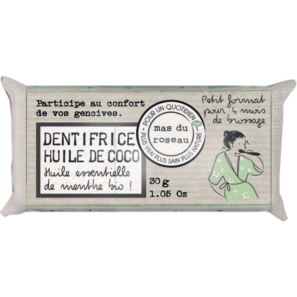 Dentifrice Confort Huile de Coco - Mas du roseau 