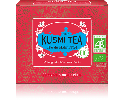 [MATI20SBIO] Thé du matin N°24 - Kusmi Tea  (Sachets mousselines x20)
