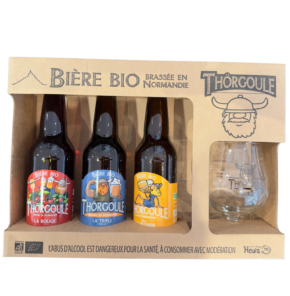  Verre Heula dans son coffret avec Bières aux Choix- Heula