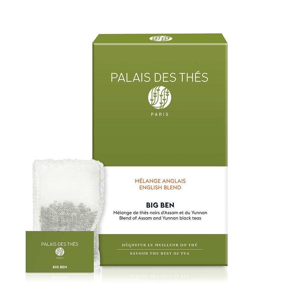 [D7050N] Big Ben bio - Palais des thés (Sachet mousselines x20)
