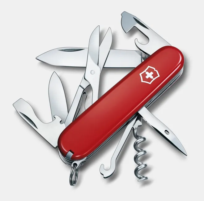 [1.3703] Couteau Suisse Climber - Victorinox  (Rouge)