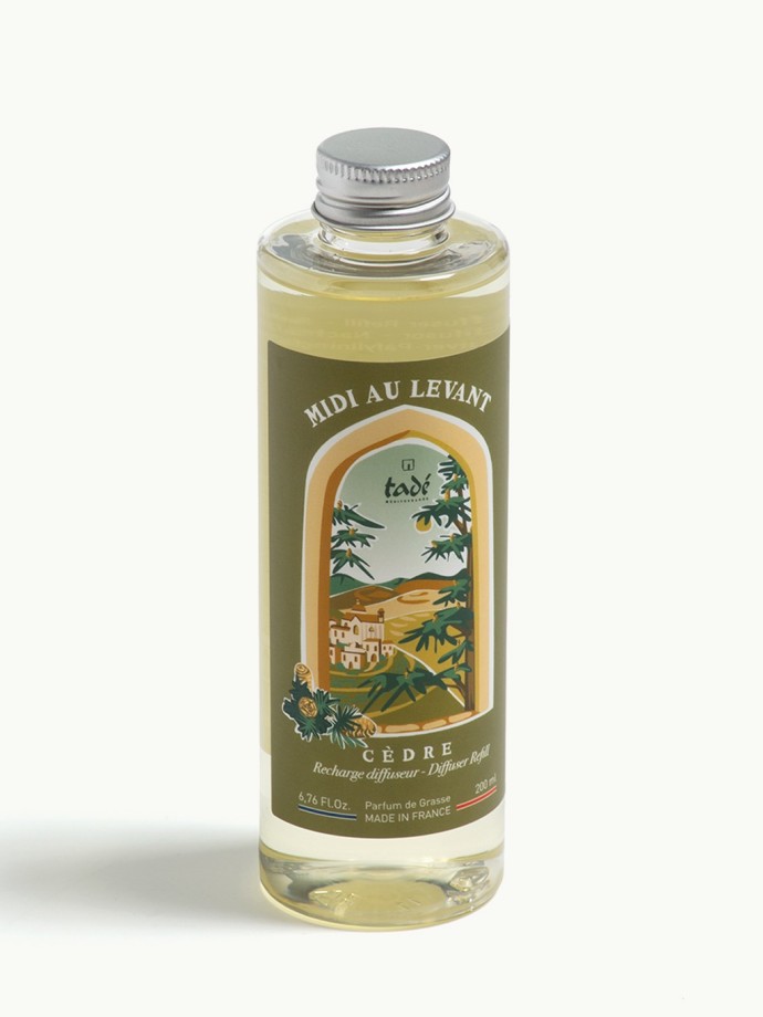 Recharge diffuseur parfum cèdre · Midi au Levant -Tadé