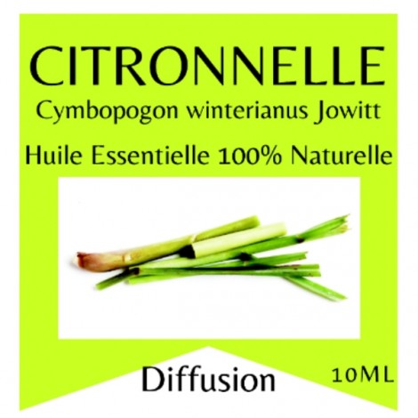 [HE-CIT] Huiles essentielles - Zen Arôme (Citronnelle)