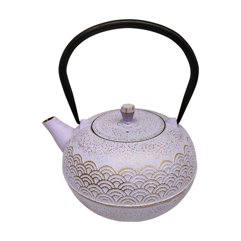 Théière en fonte violet - Signes grimalt