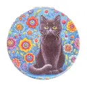 Miroir de poche Chat - Signes Grimalt