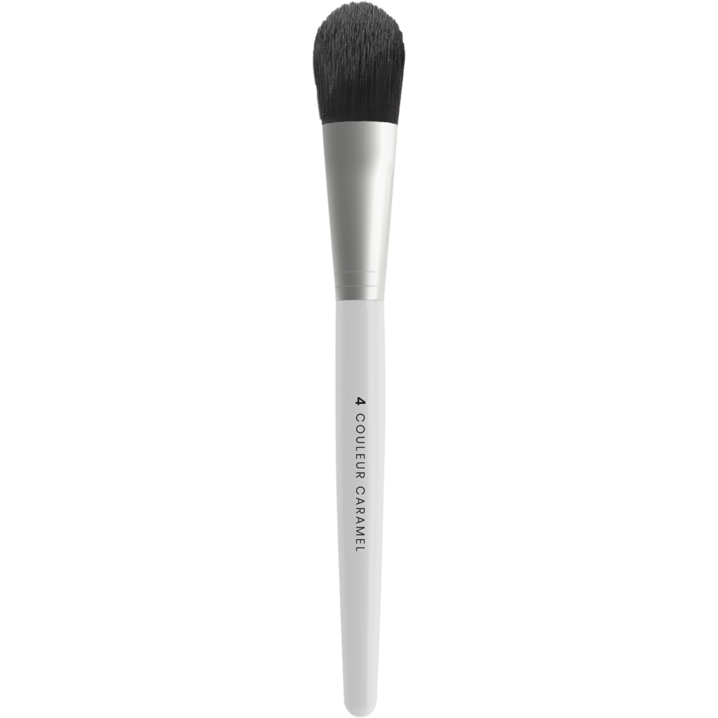 Pinceau Fond de teint N°4- couleur caramel