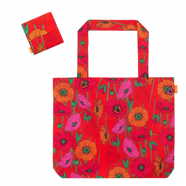 [38403 COQUE] Sac de courses - Shopping Large - Pylones (Coquelicots)