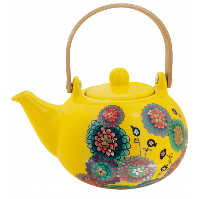 [33582 DAH] Théière style japonais - Matinal Tea - Pylones (Dahlia)