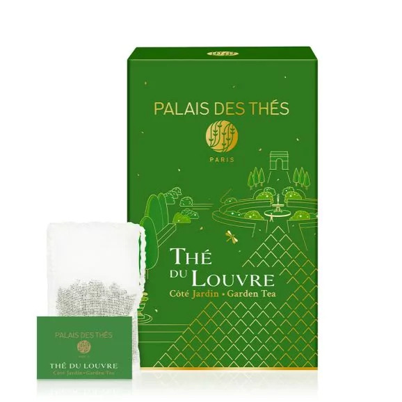 [D819N] Thé du Louvre - Côté Jardin - Palais des thés  (Sachet mousselines x20)