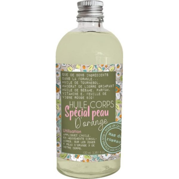 Huile corps spécial peau d'orange - Mas du Roseau