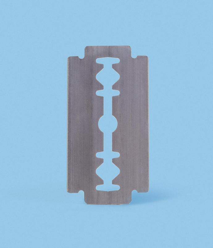 [4BM00105]  Lames pour rasoir de barbier x10 - Big Moustache 