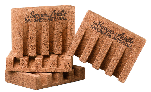 Porte-savon en liège - Les Savons d'Achille